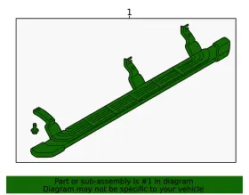 Kb3z-16450-cc Ford Accessories Genuine 5-inch Angular Step Bars - Painted Black #3