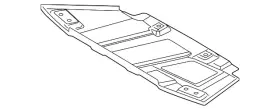 Al3z-5b018-a Ford Genuine Front Plate