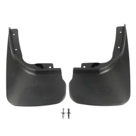 Bb5z-16a550-ba Ford Genuine Explorer 2011-2015 Mudflap Kit 2 Pc Carbon Black