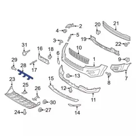 Bb5z-3962-a Ford Genuine Mount Bracket #2