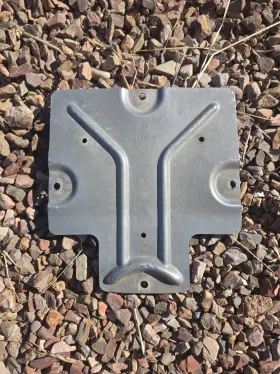 Bl34-5d032-ca Ford Oem 2010-2014 F-150 Front Underbody Skid Plate Insert Bl3z-5d032-c