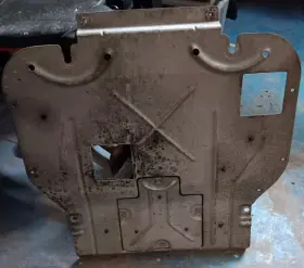 Bl3z-5d032-b Ford Used Oem Engine Skid Plate Cover F-150 3.5l 2011-2014