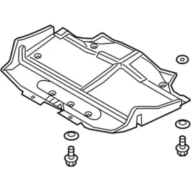 Bl3z-5d032-f Ford Genuine Rear Plate #3