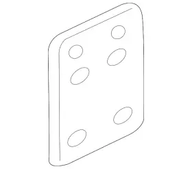 Eb5z-78001a08-d Ford Genuine Bracket