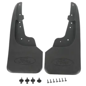 F87z-16a550-aa Ford Genuine Explorer 1998 Front Mudflap Splash Guard Kit Oem