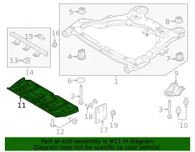 Gb5z-78001a08-a Ford Genuine Skid Plate #2