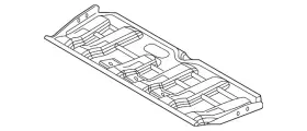Gb5z-78001a08-a Ford Genuine Skid Plate