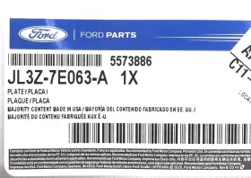 Jl3z-7e063-a Ford New Oem Powertrain Skid Plate Rear F-150 2021-2023 #2