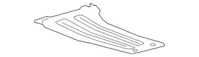 Kb3z-5b018-a Ford Genuine Front Shield