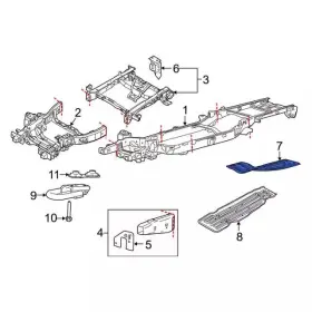 Nl3z-7e063-a Ford Genuine Skid Plate