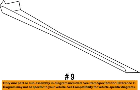 Fl3z-99292a22-aa Ford Oem 15-18 F-150 Exterior-pick Up Box-rear Deflector Right Fl3z99292a22aa #2