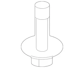 W503943-s900 Ford Genuine Skid Plate Screw