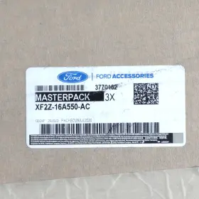 Xf2z-16a550-ac Ford Oem New Freestyle Flex 04-19 Front Or Rear Mudflap Kit Black #3
