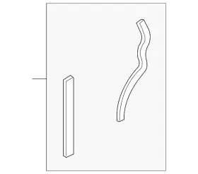 Ys4z-5420910-da Ford Genuine Edge Guard