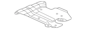 15152820 Gm Genuine Skid Plate