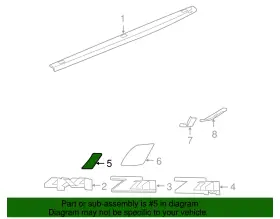 15952192 Gm Genuine Protectorrr Whl Opg Flare Rh #3