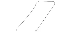 15952193 Gm Genuine Rear Driver Side Wheel Opening Flare Protector #2