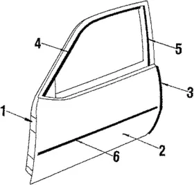 20451890 Gm Genuine Edge Guard