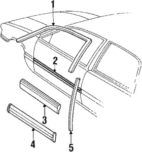 20717270 Gm Genuine Edge Guard