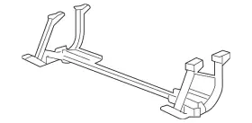 20939828 Gm Genuine Front Bumper Impact Bar Skid Plate #2