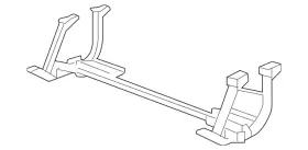 20939829 Gm Genuine Front Bumper Impact Bar Skid Plate