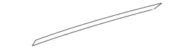 23165424 Gm Genuine Driver Side Rocker Panel Rear Molding Protector #2