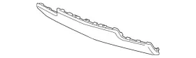 23459714 Gm Genuine Silver Ultra Front Bumper Impact Bar Skid Plate