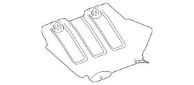 23475140 Gm Genuine Underbody Splash Shield #3
