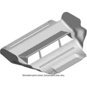 23488327 Gm Genuine Underbody Splash Shield #3