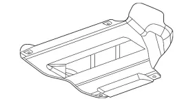 23488327 Gm Genuine Underbody Splash Shield