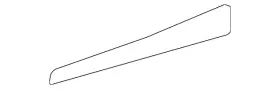 23494461 Gm Genuine Passenger Side Rocker Panel Rear Molding Protector #2