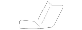 25783541 Gm Genuine Rear Driver Side Wheelhouse Trim Finish Panel Protective Film
