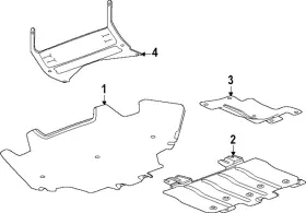 84913731 Gm Genuine F Bracket