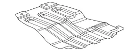 86557088 Gm Genuine Splash Shield