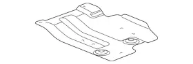 10365308 Gm Genuine Parts Powertrain Skid Plate