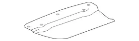 23217363 Gm Genuine Parts Steering Gear Skid Shield #3