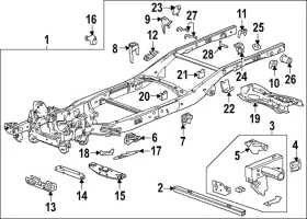 85654480 Gm Genuine Parts Skid Plate