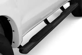 104435180t Go Rhino - 4 Inch 1000 Series Cab Length Black Oval Side Steps #3