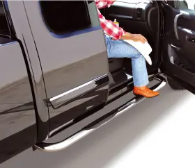 4353ps Go Rhino Step Nerf Bar Kit For 04-15 Nissan Titan