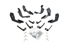6840435 Go Rhino Step Nerf Bar Mount Kit-diesel Crew Cab Pickup
