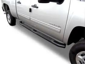 685418080cb Go Rhino 5 Inch Oe Xtreme Composite Side Steps With Mounting Brackets Kit - Black Fits 1999