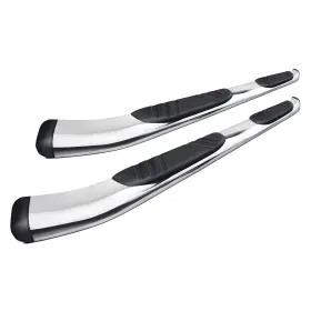 Go Rhino 810148071769 685443280cc - 5 Inch Oe Xtreme Composite Cab Length Chrome Oval Side Steps