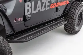 D64506t Go Rhino 18-20 For Jeep Wrangler Jlu Dominator Extreme D6 Sidesteps Complete Kit