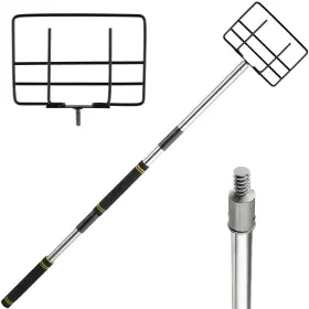 Gzlozak Edge098 10.5ft Edge Corner Protector Pole 4.2-10.5ft Silver