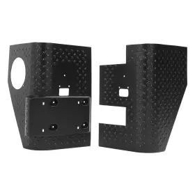 Bsap000004861 Hecasa For 1997-2006 Jeep Wrangler Tj Rear Body Armor Corner Guard Cover Textured