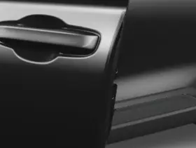 08p20-3a0-150 Honda Genuine Door Edge Guards - Crystal Black Pearl