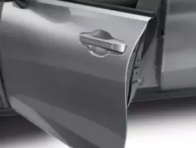 08p20-thr-140a Honda Genuine Door Edge Guards - Lunar Silver Metallic
