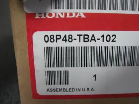 08p48-tba-102 Honda Rear Bumper Applique 16 17 21 Civic New Genuine #2