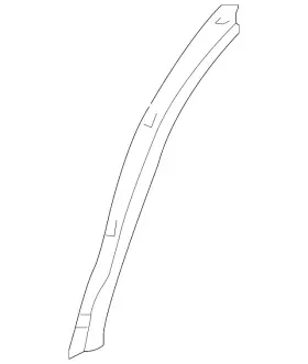 72985-tp6-a01 Honda Genuine Door Edge Guard