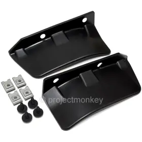 74102-s2a-000 Honda Oem 00-09 S2000 Front Bumper Strake Kit Rock / Splash Guards Genuine Parts